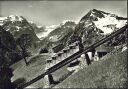 Ansichtskarte - Braunwaldbahn mit Blick gegen Tödikette