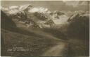 Postkarte - Sustenpass - Blick auf Steingletscher