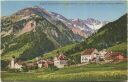 Postkarte - Valens - gegen Monte Luna und Graue Hörner