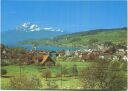 Küssnacht am Rigi mit Pilatus - Foto-AK Grossformat