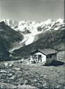 Paradis-Hütte mit Berninagruppe - Foto-AK