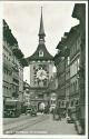 Ansichtskarte - Schweiz - Stadt Bern - Marktgasse mit Zeitglockenturm