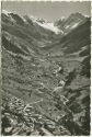 Lötschental gegen Langgletscher - Foto-AK