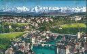 Ansichtskarte - Schweiz - Bern - Obstbergquartier und Nydeckbrücke