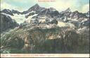 Postkarte - Panorama vom Hörnli - Obergabelhorn und Zinal Rothorn ca. 1910