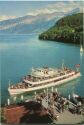 Postkarte - Schiffsverkehr auf dem Thunersee - MS Jungfrau