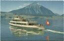 Postkarte - Thunersee - Motorschiff Jungfrau