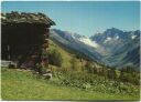 Wiler - Lötschental - Holz mit Fischbiel - AK Grossformat