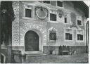 Scuol - Schuls - Engadiner Haus - Foto-Ansichtskarte