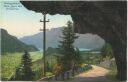 Postkarte - Brünigstrasse - Blick gegen den Brienzersee