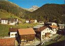 Fotokarte - Wiesen mit Hotel Sonnenhalde und Valbellahorn