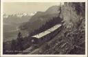 Brünigbahn - Blick gegen Bienzersee - Foto-AK