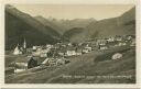 Sedrun gegen die Oberalp - Foto-AK