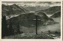 Rigi-Känzeli - Blick auf BÜrgenstock & Berneralpen - Foto-AK