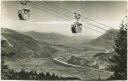 Bad Ragaz - Bergbahn - Blick ins Rheintal - Foto-AK