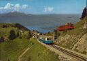 Fotokarte - Rigibahnen unterhalb Rigi-Kulm