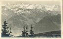 Ansichtskarte - Berneralpen vom Rigi aus gesehen