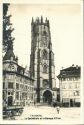 Fotokarte - Fribourg - La Cathedrale et le Banque d' Etat