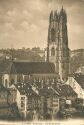 Postkarte - Fribourg - La Cathedrale