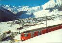 Ansichtskarte - Sedrun - Furka–Oberalp-Bahn
