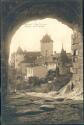 Postkarte - Murten - Das Schloss