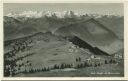 Rigi-Staffel mit Berneralpen - Foto-AK