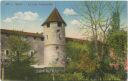 Postkarte - Morat - La tour bombardée