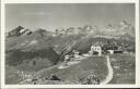 Hotel Muottas Kulm mit der Julier Gruppe - Foto-AK 1933