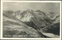 Blick auf die Bernina-Gruppe von Muottas-Muraigl - Foto-AK 1933