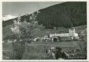 Disentis mit dem Kloster - Foto-AK Grossformat