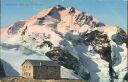 Ansichtskarte - Diavolezza Hütte mit Piz Bernina