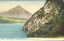 Ansichtskarte - Beatusstrasse - Aussicht auf Thunersee und Niesen