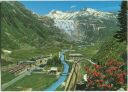 Postkarte - Gletsch - Rhonegletscher - Furkapass