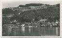 Blick vom Rhein auf Walzenhausen - Foto-AK