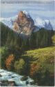 Postkarte - Rosenlaui - Well- und Wetterhorn