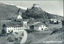 Postkarte - Tarasp - Fontana mit Schloss