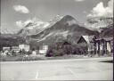 Arosa - Obersee mit Fahnenwald - Foto-AK 50er Jahre