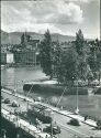 Ansichtskarte - Schweiz - Stadt Genf Geneve - Le Pont du Mont Blanc - Strassenbahn