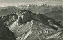 Pilatus-Kulm - Blick gegen die Berner Alpen - Foto-AK