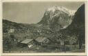 Grindelwald und das Wetterhorn - Foto-AK