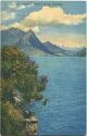 Postkarte - Gandria - Lago di Lugano