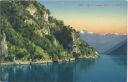Postkarte - Lago di Lugano - Rocco di Gandria