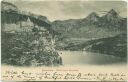 Postkarte - Seelisberg - Blick nach Brunnen