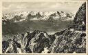 Pilatus Kulm - Blick auf Berner Alpen - Foto-AK