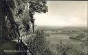 Foto-AK - Bürgenstock - Felsenweg mit Luzern