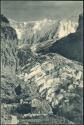 Postkarte - Grindelwald - Unterer Gletscher