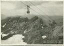 Säntis-Schwebebahn - Blick gegen Tierwies und Silberplatte - Foto-AK Grossformat