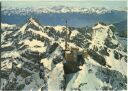 Postkarte - Säntisgipfel - Bergstation