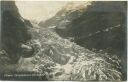Postkarte - Oberer Grindelwald-Gletscher - Foto-AK 20er Jahre