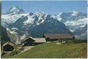 Postkarte - Grindelwald - Bergstation